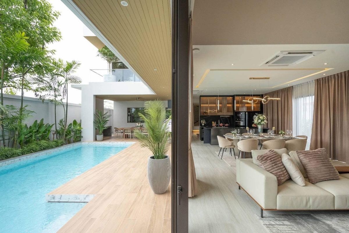 บ้านหรูราชพฤกษ์ พร้อม Pool Villa แต่งครบทั้งหลัง ใกล้ รร เด่นหล้า 🔖 39 ล้าน
