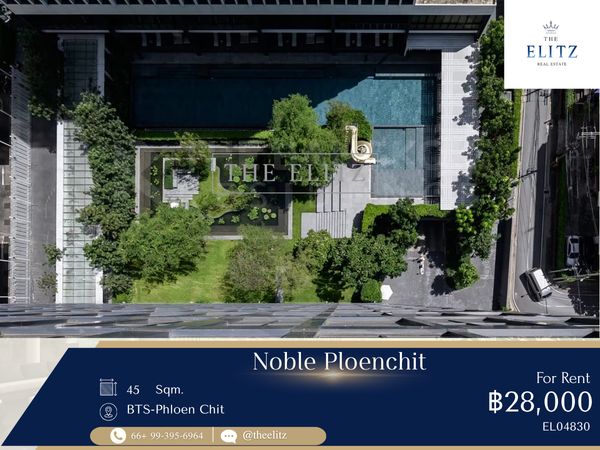 ✨ Super Luxury Condo in Heart of Ploenchit with Private Lift | Beautiful Unit with City Views - Direct Skywalk Access to BTS &amp; Central Embassy ✨