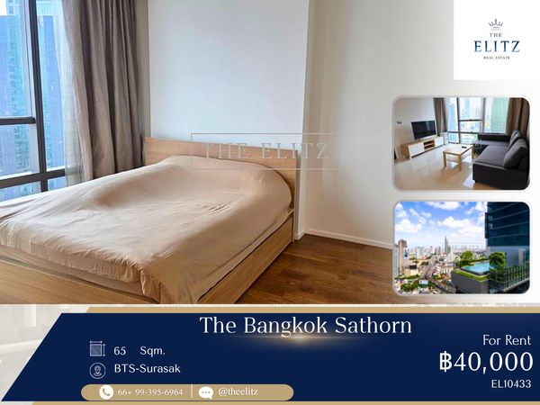 ✨ Rare Item! High-Floor Unit with Stunning Interiors &amp; Private Lift Direct to Your Door | Super Luxury Condo Adjacent to BTS Surasak - Supreme Privacy ✨