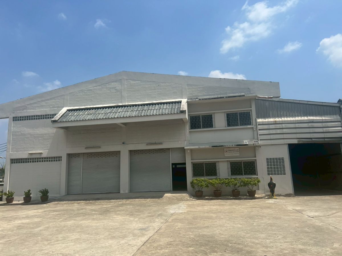ให้เช่าโรงงานพร้อมสำนักงาน มีใบรง.4 ปทุมธานี โซนรังสิต-ลำลูกกา 1,000 ตร.ม. พื้นที่สีเหลือง (รหัสทรัพย์ TW8-01825)