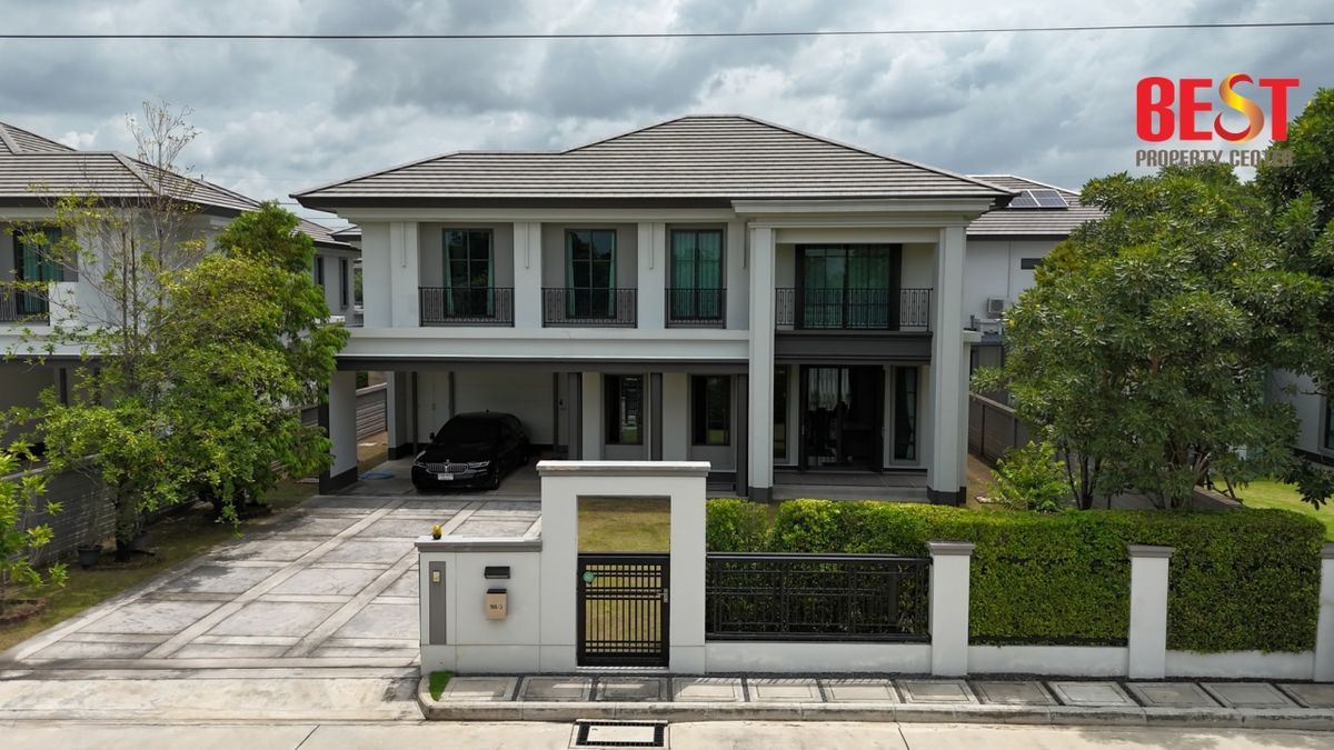 ขายบ้านเดี่ยว โครงการ เศรษฐสิริ กรุงเทพ-ปทุมธานี ราคาสุดคุ้ม วิวสนามกอล์ฟ ฟลอร่าวิลล์ ใกล้แหล่งช้อปปิ้งและโรงเรียน – รูปที่ 2