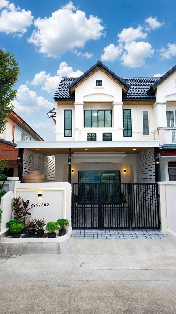 ขายทาวน์เฮ้าส์/ทาวน์โฮม บ้านลุมพินี บางบัวทอง รีโนเวทใหม่ MRT-คลองบางไผ่ พิมลราช บางบัวทอง นนทบุรี CX-168524
