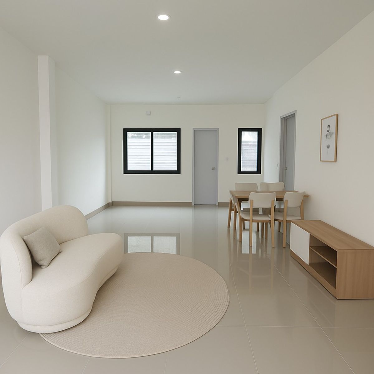 🏡 Canvas Rangsit - Khlong 7 | New House Ready to move in! ✨ Feel like buying a new house But pay only rent!  🔥 Rent 13,000 baht/month with 3 bedrooms, 3 bathrooms – รูปที่ 2
