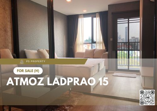 ขายด่วน ✨ Atmoz Ladprao 15 ✨ เฟอร์นิเจอร์ และ เครื่องใช้ไฟฟ้าครบ ใกล้ MRT ลาดพร้าว