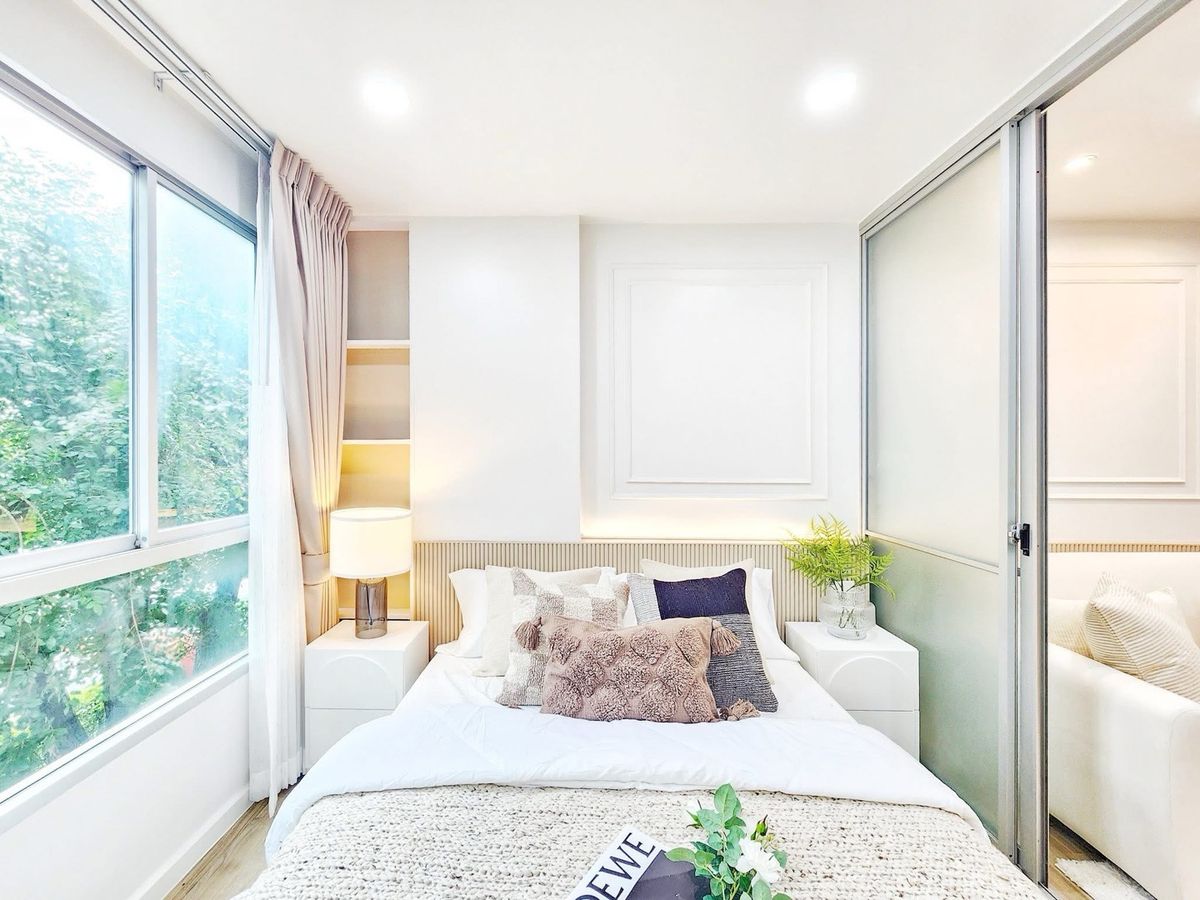 #The condo is ready to be in Rama 9 area. Must be this project. Good project, good society, easy to travel in every life Light installments, comfortable, just 6,000 baht.
