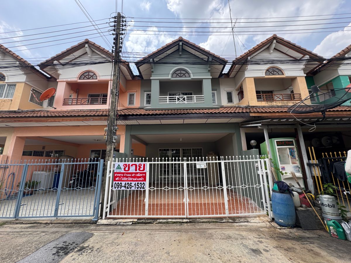 🏠 Good house ready to stay Townhouse for sale  Sue village Rangsit-Nakhon Nayok Road, Khlong 3 🏠