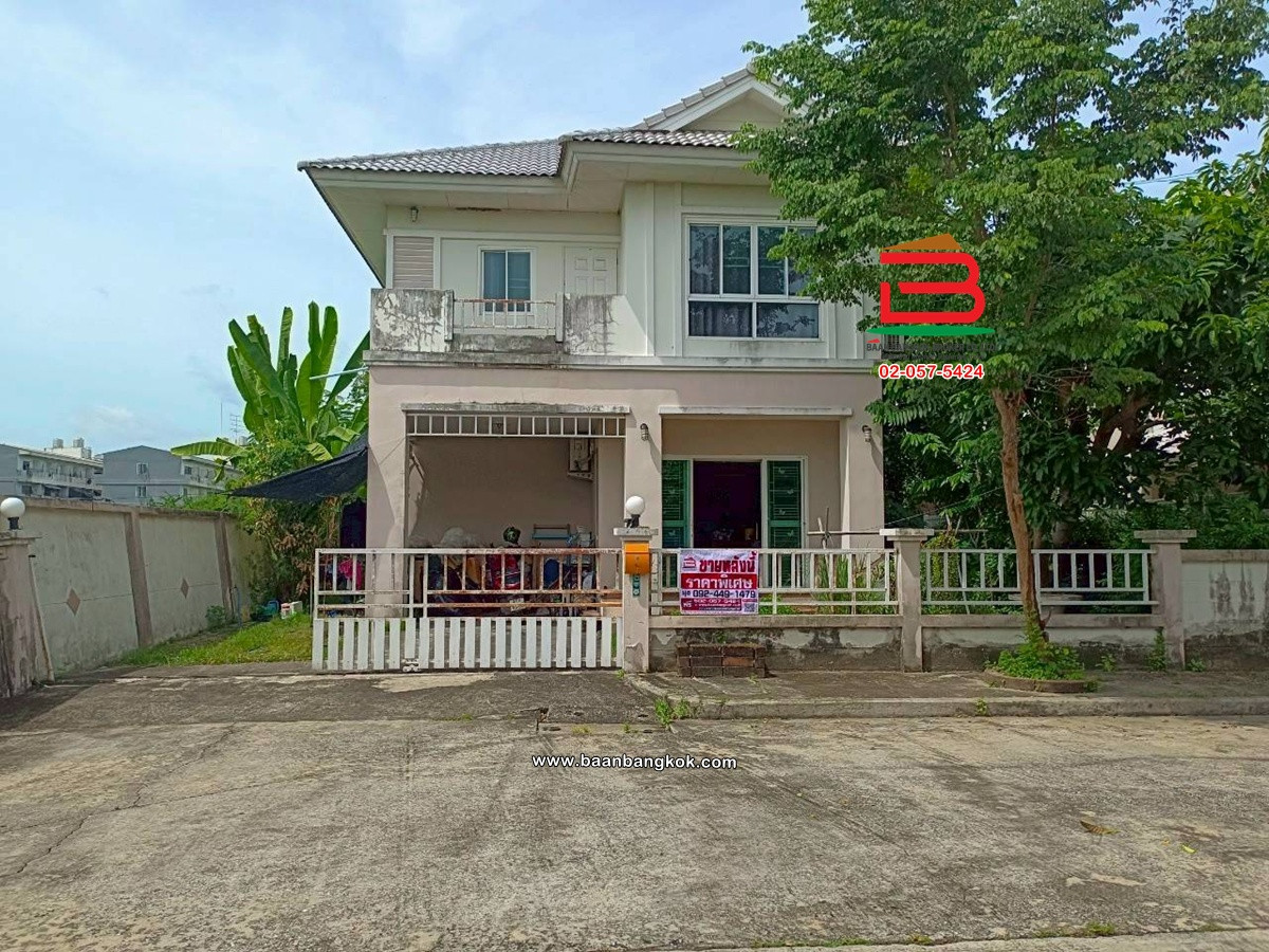 Single house, Non Tisha Village, Lam Luk Ka-Khlong 8 (Phase 2) (The way to Wat Don Yai), area 53.5 sq.w. (near Lam Luk Ka Market), Lam Luk Ka Subdistrict, Lam Luk Ka District, Pathum Thani Province Single house, Non Tisha Village, Lam Luk Ka-Khlong 8 (Phase 2) (The way to Wat Don Yai), area 53.5 sq.w. (near Lam Luk Ka Market), Lam Luk Ka Subdistrict, Lam Luk Ka District, Pathum Thani Province
