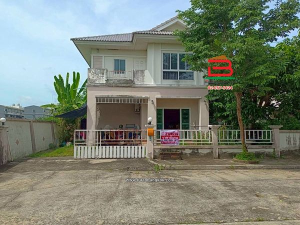 Single house, Non Tisha Village, Lam Luk Ka-Khlong 8 (Phase 2) (The way to Wat Don Yai), area 53.5 sq.w. (near Lam Luk Ka Market), Lam Luk Ka Subdistrict, Lam Luk Ka District, Pathum Thani Province