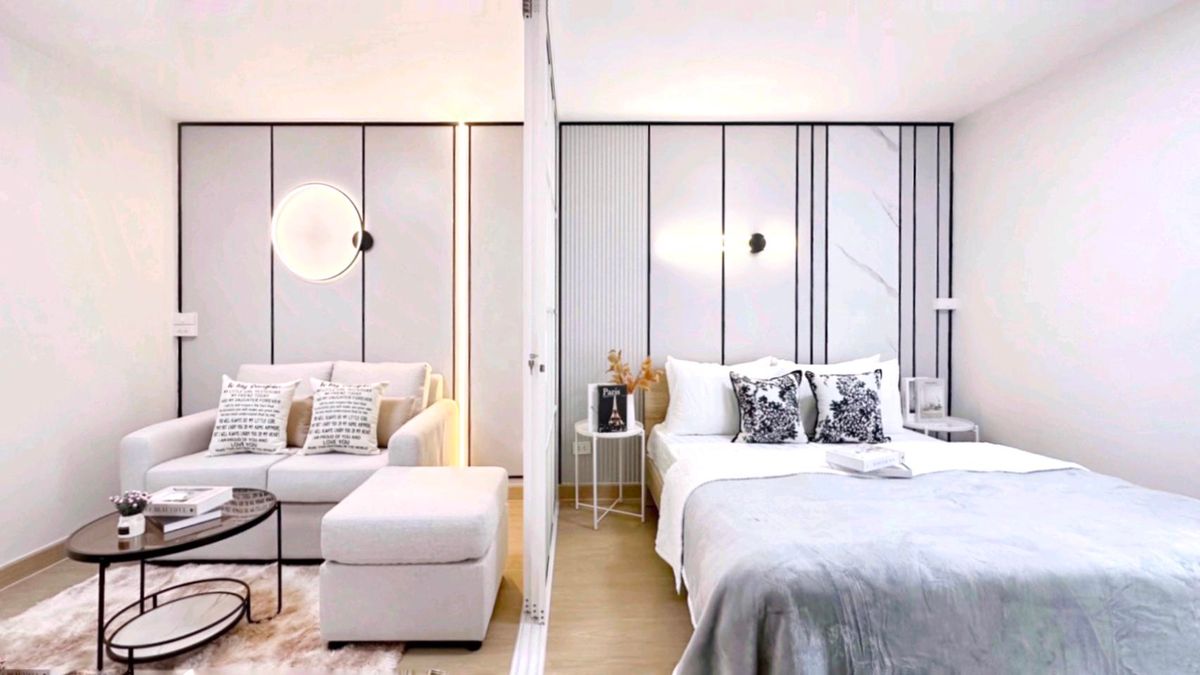 《Corner room》 Free ❤️❤️Regent Home7/1 new furniture is ready to be luxurious near BTS Bangna. 《Corner room》 Free ❤️❤️Regent Home7/1 new furniture is ready to be luxurious near BTS Bangna.