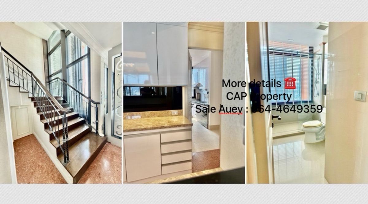 SELL - (65 MB Negotiable) Penthouse - 4 Bed 273 Sqm - Pet Friendly Condo / Green Park View @Sukhumvit 22 – รูปที่ 4