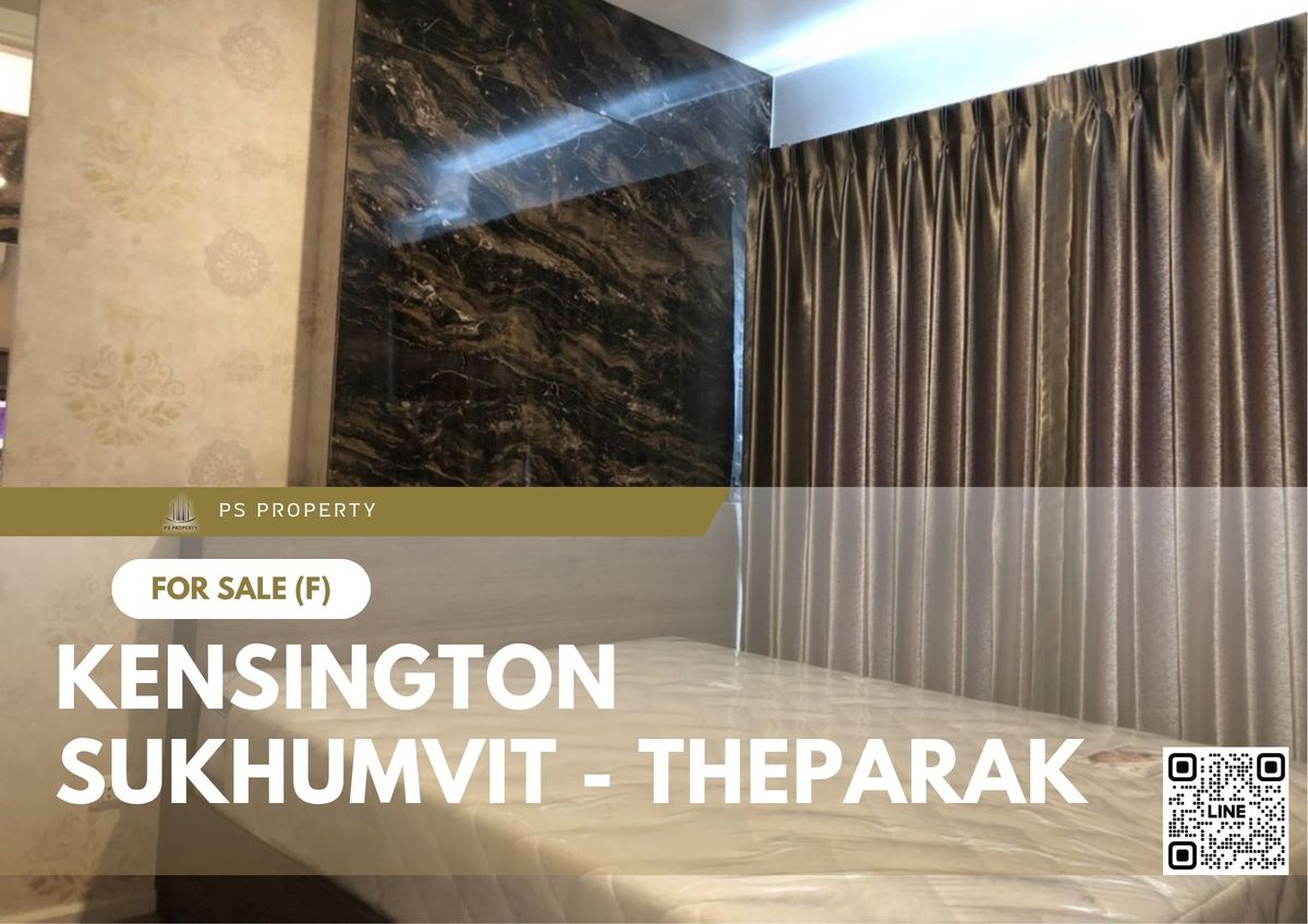 Urgent sale 🔥 Kensington Sukhumvit - Theparak 🔥 Fully furnished and equipped with electrical appliances, next to MRT