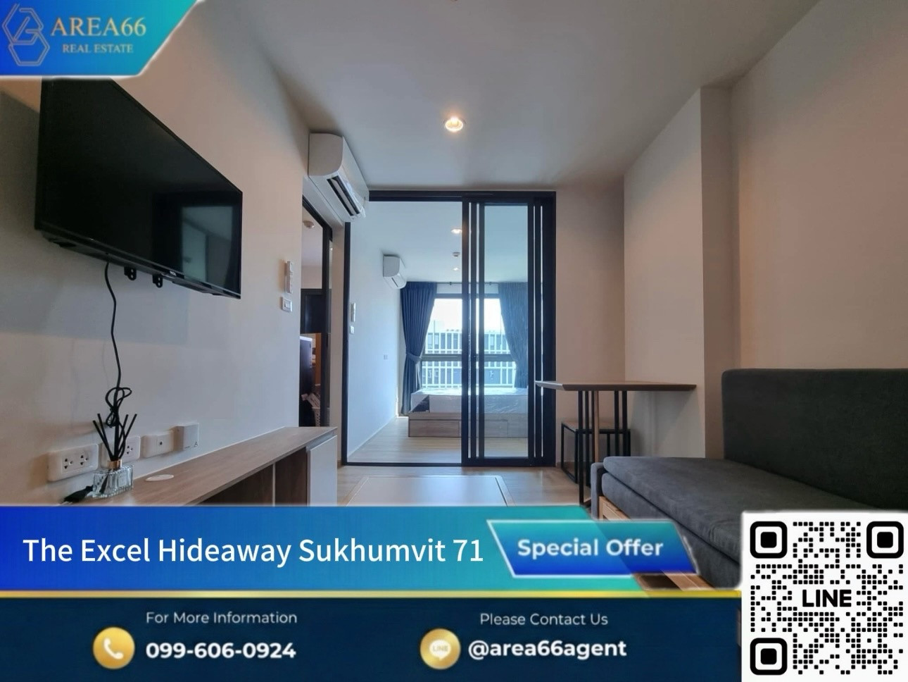 ⚡️ขายคอนโด The Excel Hideaway Sukhumvit 71