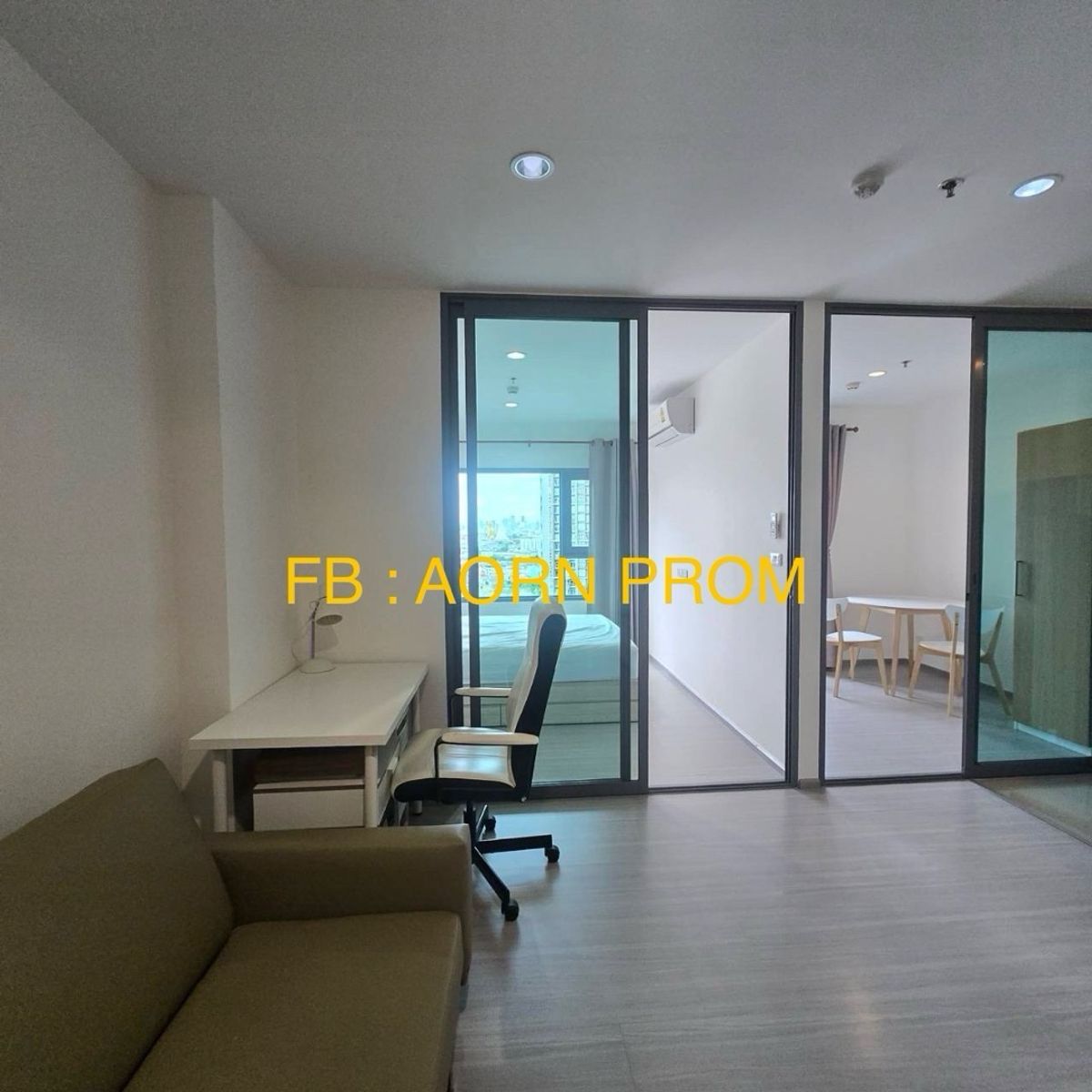 🌈พร้อมอยู่🌈 ใหม่มาก ไม่เคยปล่อยเช่า แอสปาย สาทร-ราชพฤกษ์ (Aspire Sathorn-Ratchaphruek) one bedroom plus ห้องใหญ่พิเศษ  – รูปที่ 2