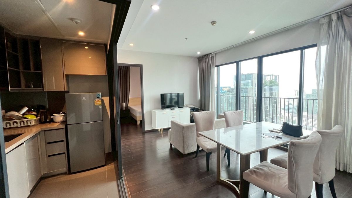FOR RENT C-Ekkamai  BTS Ekkamai 2 Bedrooms 2 Bathrooms 66 sqm. Fl.30  – รูปที่ 3