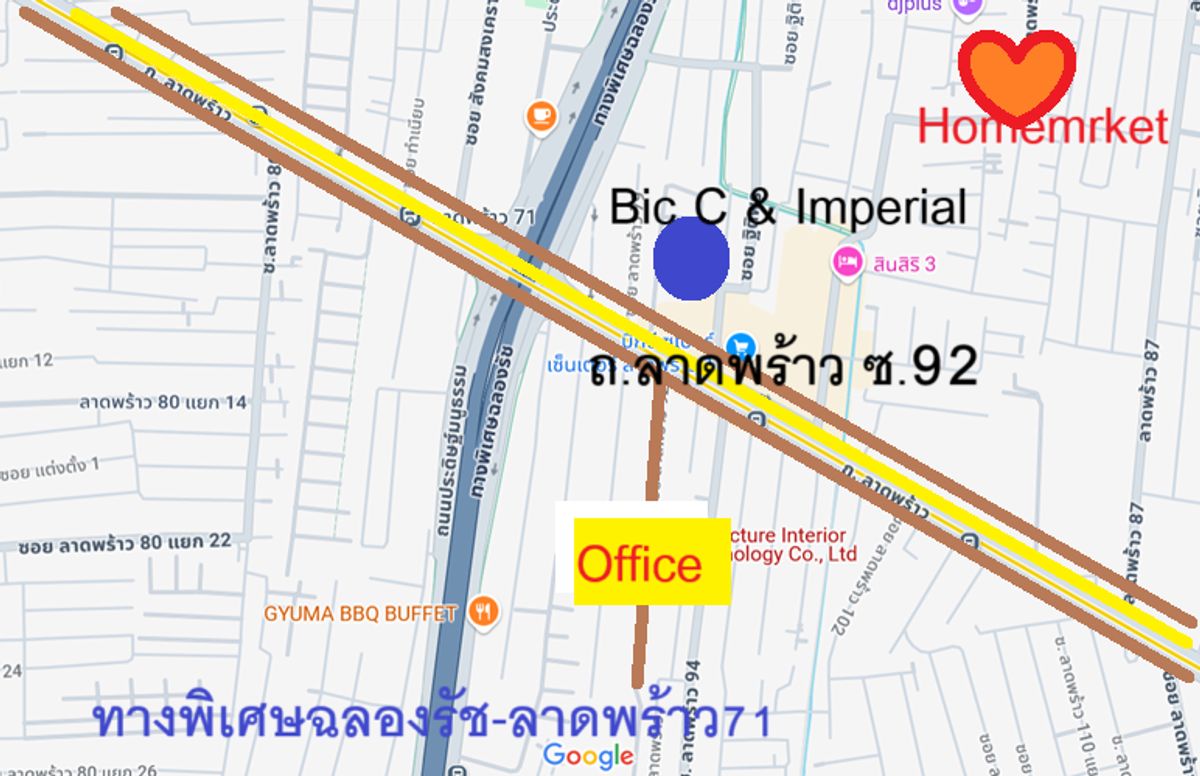 Urgent reservation, Home Office 3 floors, visit Lat Phrao 2 stations. Urgent reservation, Home Office 3 floors, visit Lat Phrao 2 stations.