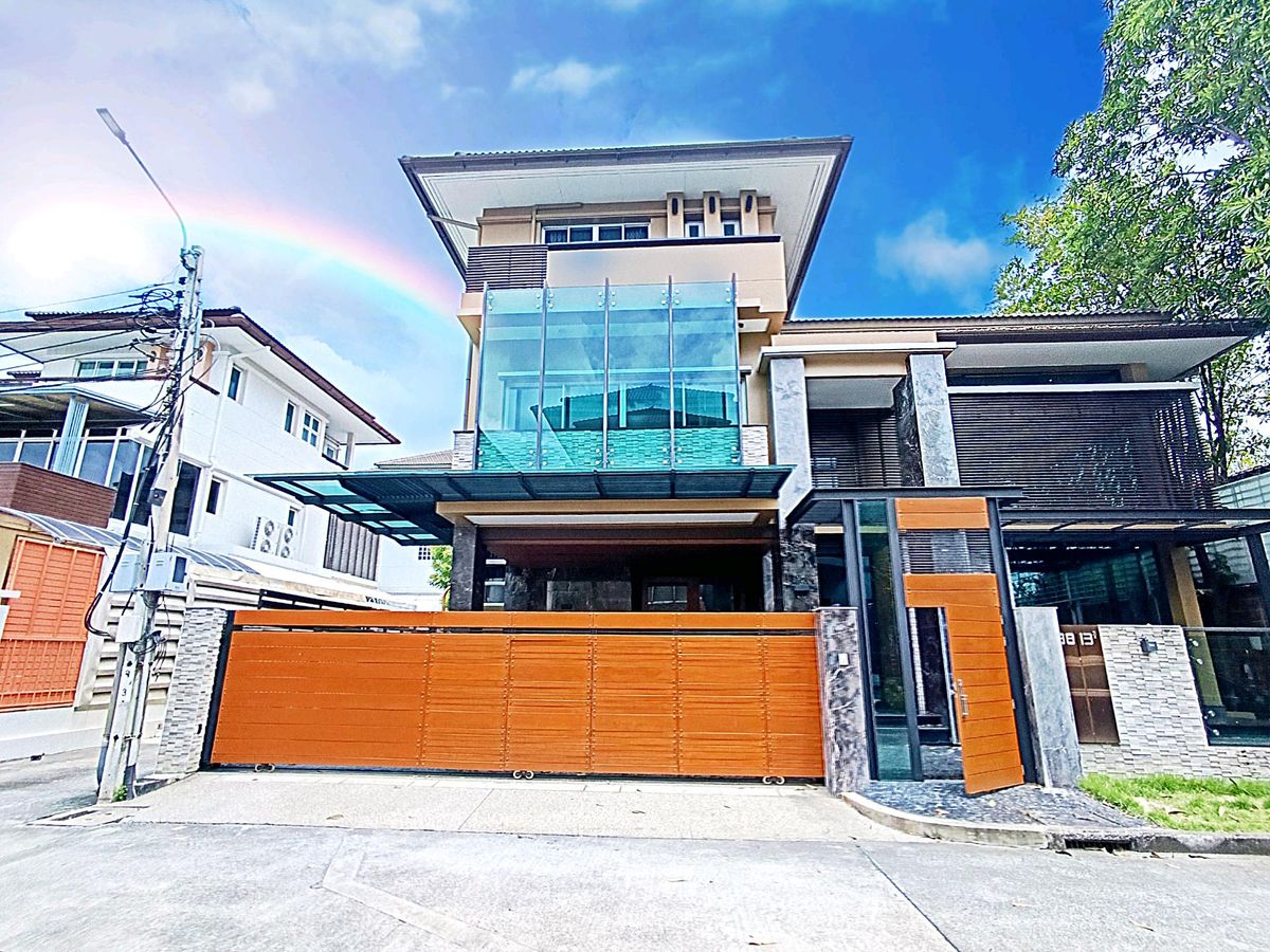 🍒 Sell and rent Grand Bangkok Boulevard Kaset-Nawamin, a beautiful new house 🍒 Sell and rent Grand Bangkok Boulevard Kaset-Nawamin, a beautiful new house