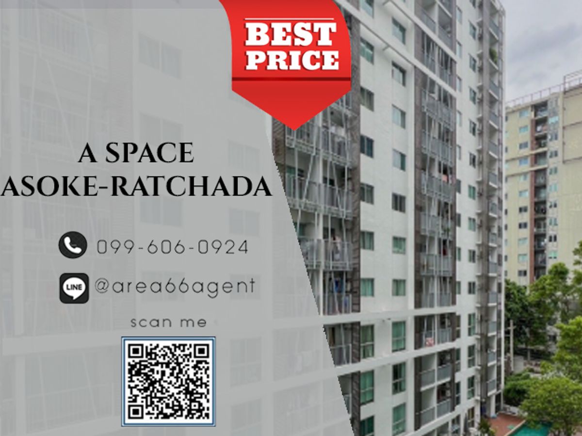 🔥 For sale !! Condo A Space Asoke-Ratchada 🔥 For sale !! Condo A Space Asoke-Ratchada