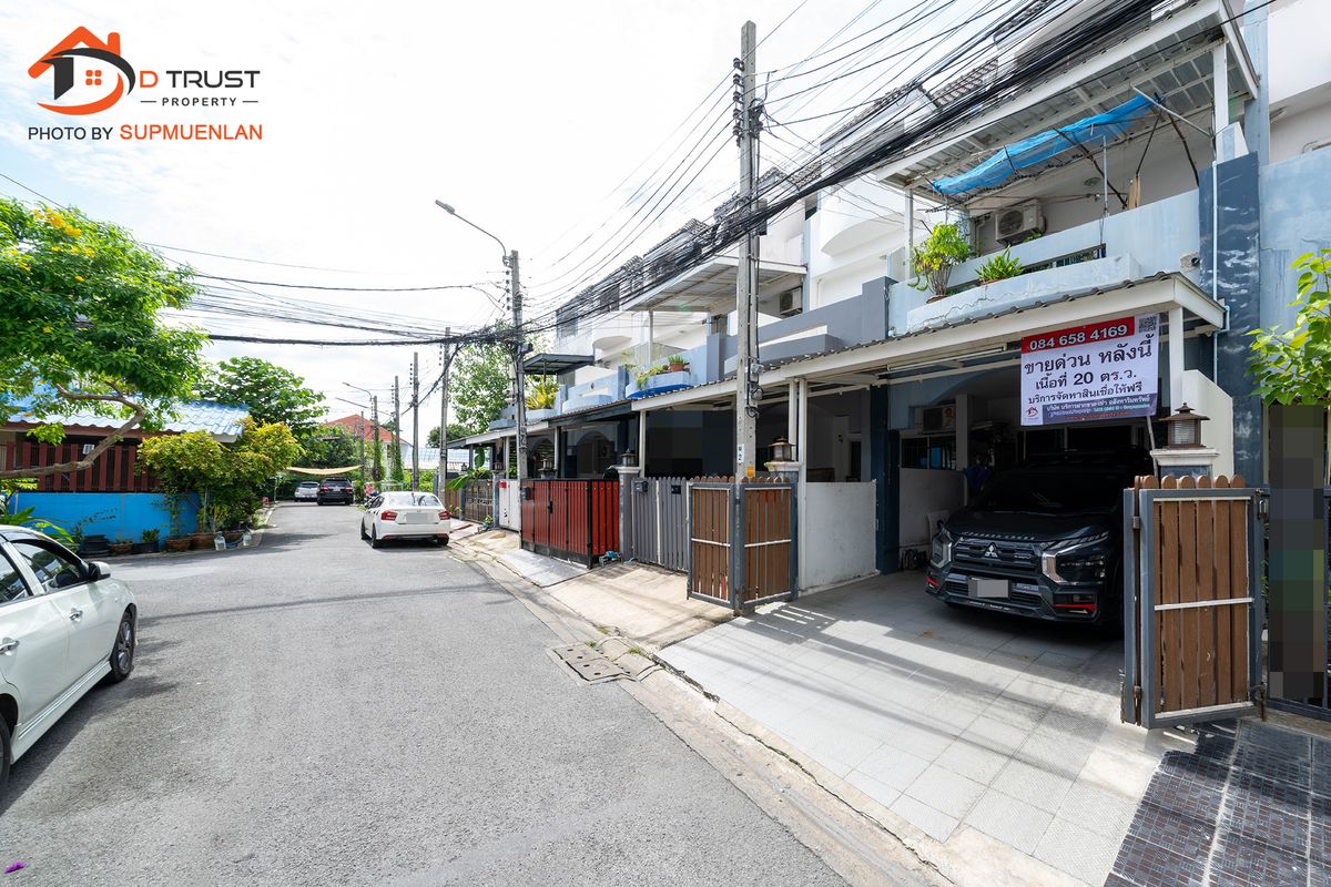 ขาย ทาวน์เฮ้าส์ 3 ชั้น 20ตร.ว. ซอยวัดเวฬุวนาราม 12 เเยกซอยเทพประทาน 9 ( ดอนเมือง ) 4นอน ราคาไม่เเพง – รูปที่ 3