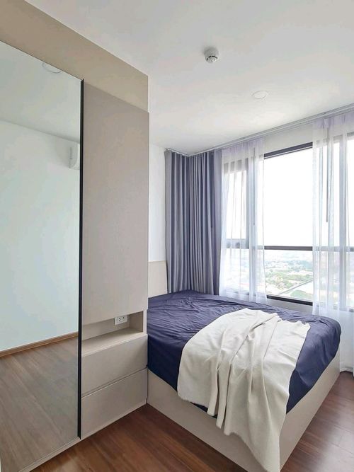 🔥Urgent Sale🔥 The Origin Ramkhamhaeng 209 Interchange, near the Pink and Orange Line MRT, Min Buri Station. Fully furnished and ready to move in.