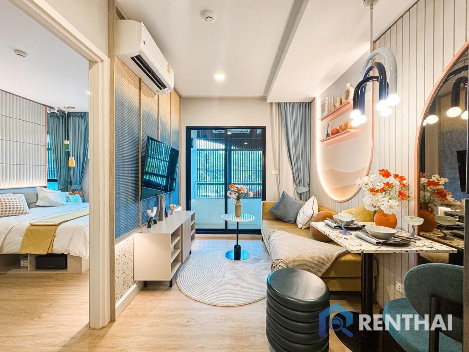 ห้องแบบ 1 ห้องนอน ขนาด 29 ตร.ม. ออกแบบลงตัว ใช้พื้นที่อย่างชาญฉลาด พร้อมเข้าอยู่. ห้องแบบ 1 ห้องนอน ขนาด 29 ตร.ม. ออกแบบลงตัว ใช้พื้นที่อย่างชาญฉลาด พร้อมเข้าอยู่.