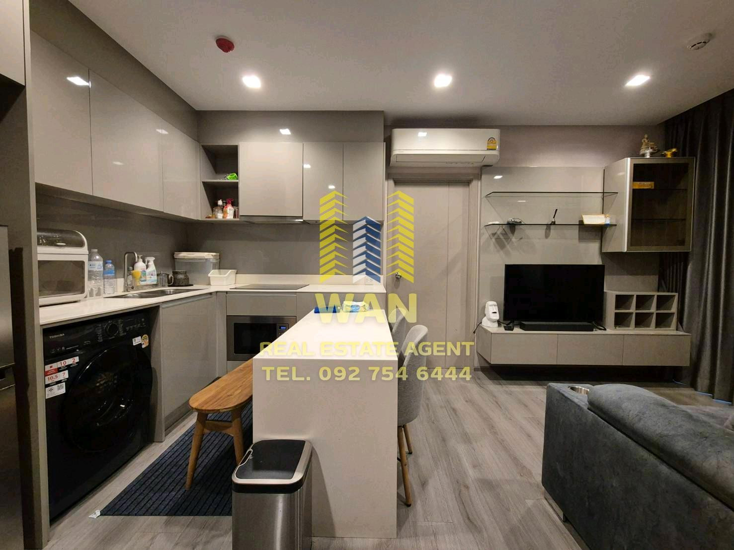 Rental of Politan Rive 2 bedroom 52 sq.m. The cheapest project !!!! 19,000/month Rental of Politan Rive 2 bedroom 52 sq.m. The cheapest project !!!! 19,000/month