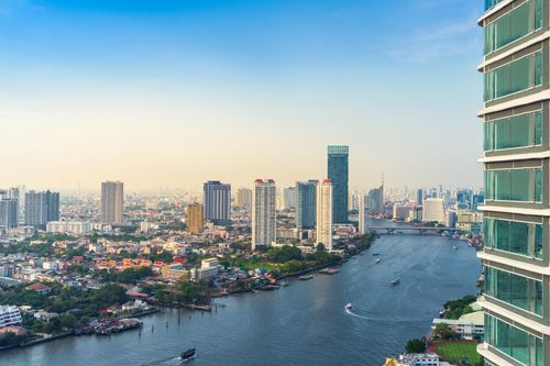 sell! Menam Residences (Residence River) L is fully viewed in the Chao Phraya River.