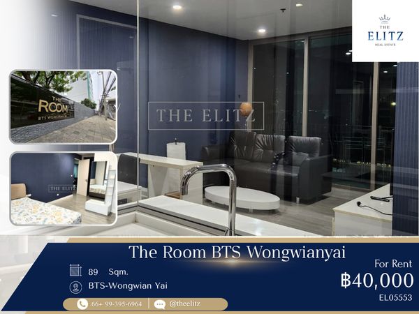✨ Prime Station Front Living | Large Unit - Move-in Ready - Right Next to BTS Wongwianyai ✨ 