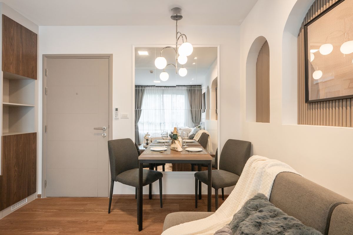 💥 D Condo ธาร จรัญ ห้องนี้คือจึ้ง! แต่งใหม่ปัง! พร้อมอยู่ ไม่ต้องแต่งเพิ่ม ใกล้ MRT บางยี่ขัน เดินทางง่ายเวอร์ – รูปที่ 3