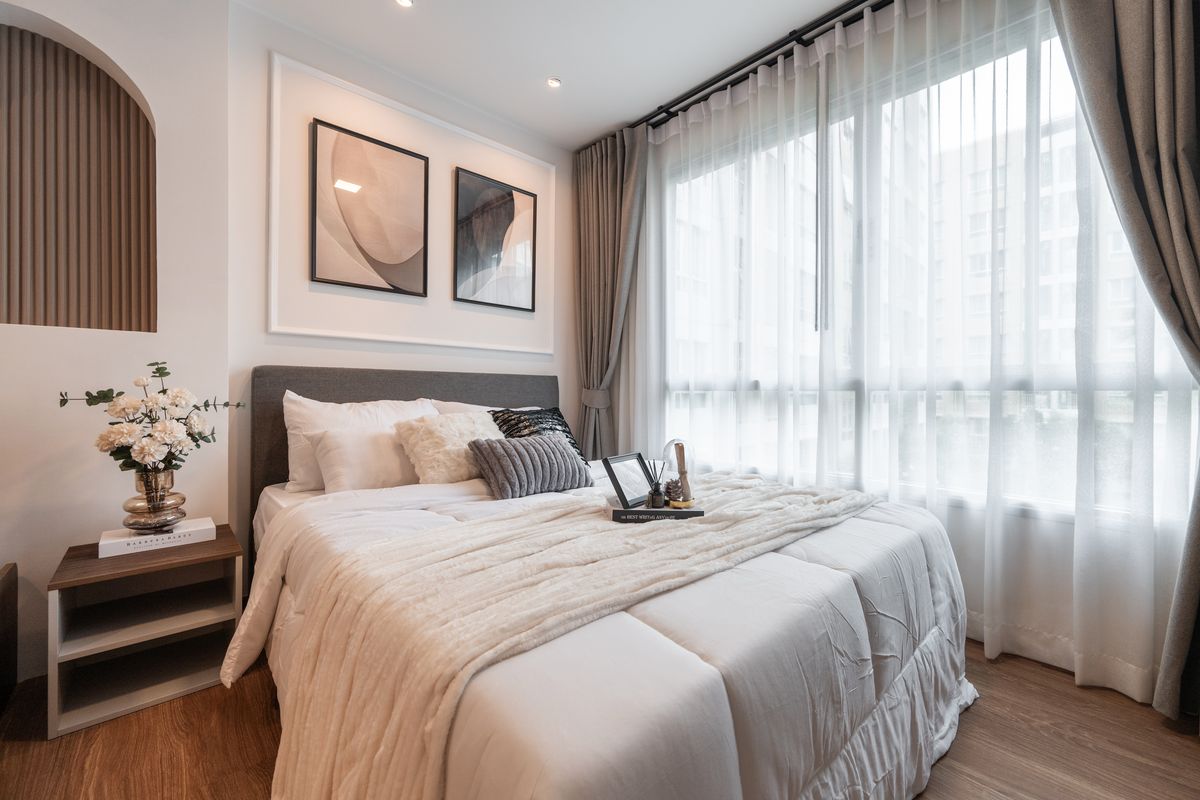 💥 D Condo, this room is! New bang! Ready to stay, no need to add more near MRT Bangyi Khan, easy to travel