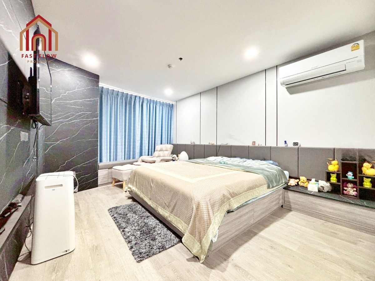ขาย ห้องมุม ชั้น 26 วิวไม่บล็อก 90.79 ตร.ม. ที่จอดรถ 2 คัน ตกแต่งพร้อมอยู่  1 ห้องนอน 1 ห้องนั่งเล่น 2 ห้องน้ำ fully furnished แบงค์คอก ฮอไรซอน รามคำแหง 60 ใกล้ MRT สายสีส้ม สถานีลำสาลี MAY – รูปที่ 2