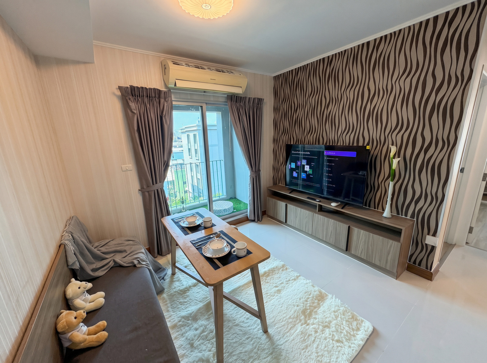 Beautiful room, new renovated The best price !! ⭐Chapter One The Campus Kaset – รูปที่ 4