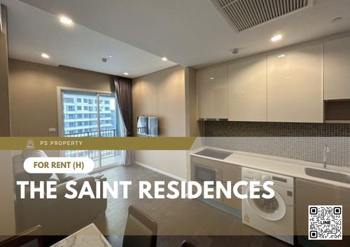 ให้เช่า 📍 The Saint Residences 📍 2 ห้องนอน เฟอร์นิเจอร์ และ เครื่องใช้ไฟฟ้าครบ ใกล้ BTS ห้าแยกลาดพร้าว
