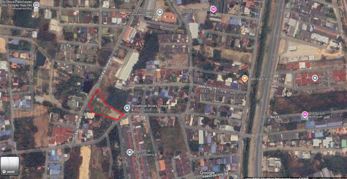 ขายที่ดินทำเลสวยติดถนน 2 ฝั่ง โฉนดครุฑแดง อ.หัวหิน จ.ประจวบคีรีขันธ์ – รูปที่ 4
