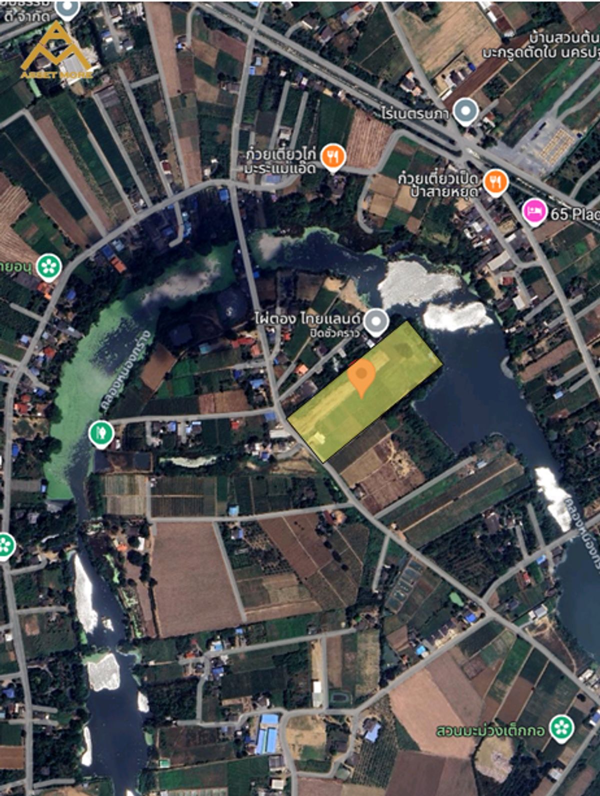 ขายที่ดินเปล่าติดคลองขนาดใหญ่ 2 แปลง เนื้อที่ดินรวม 17-1-31.2 ไร่  (6,931.2 ตรว.)    – รูปที่ 4