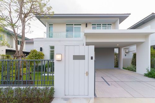 🌟Sell with tenant til July 2026
Modern Luxury Single House for Sale in Mantana Bangna–Wongwaen | Spacious 4 Bedrooms.Prime Location near Mega Bangna & Suvarnabhumi Airport | Easy Access to Expressways