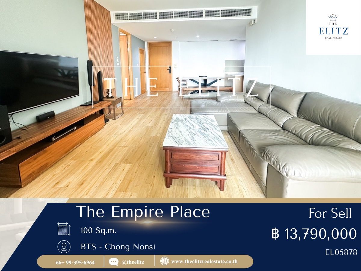 ✨ Located in a condo but feel like a mansion in the sky, The Empire Place, a large room, full function ✔