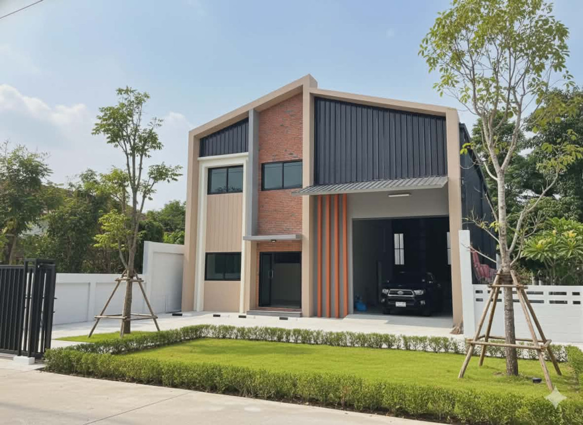 ขายที่ดินติดถนนใหญ่เพื่อสร้างโรงงาน โกดัง คลังสินค้า ย่านบางบัวทอง นนทบุรี – รูปที่ 2