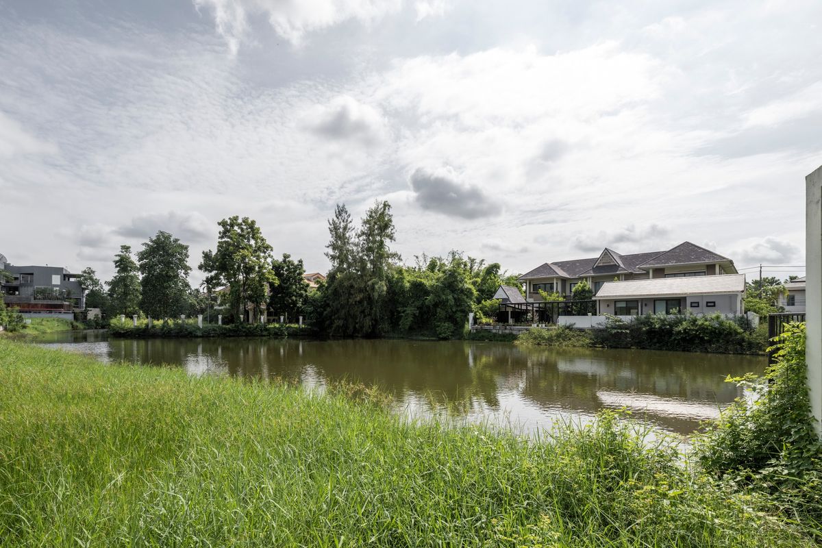 Land next to water, beautiful plot on a golf course, best price 🔥 Land 3 ngan 15 sq.wa. Windmill Park / (for sale), Land 3 ngan 15 sq.wa. Windmill Park / (FOR SALE) POON254