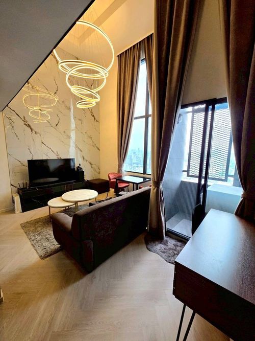 +++เช่าด่วน +++Siamese Suhkhumvit 48**Duplex 1 ห้องนอน 40 ตร.ม. แต่งครบ พร้อมเข้าอยู่!!