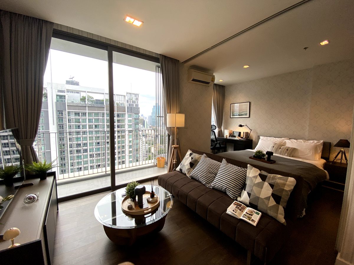 🏙️ Nara 9 | Short-Term Rental | บริการครบครัน 🛏️ | ขนาด 41 ตร.ม. | BTS ช่องนนทรี