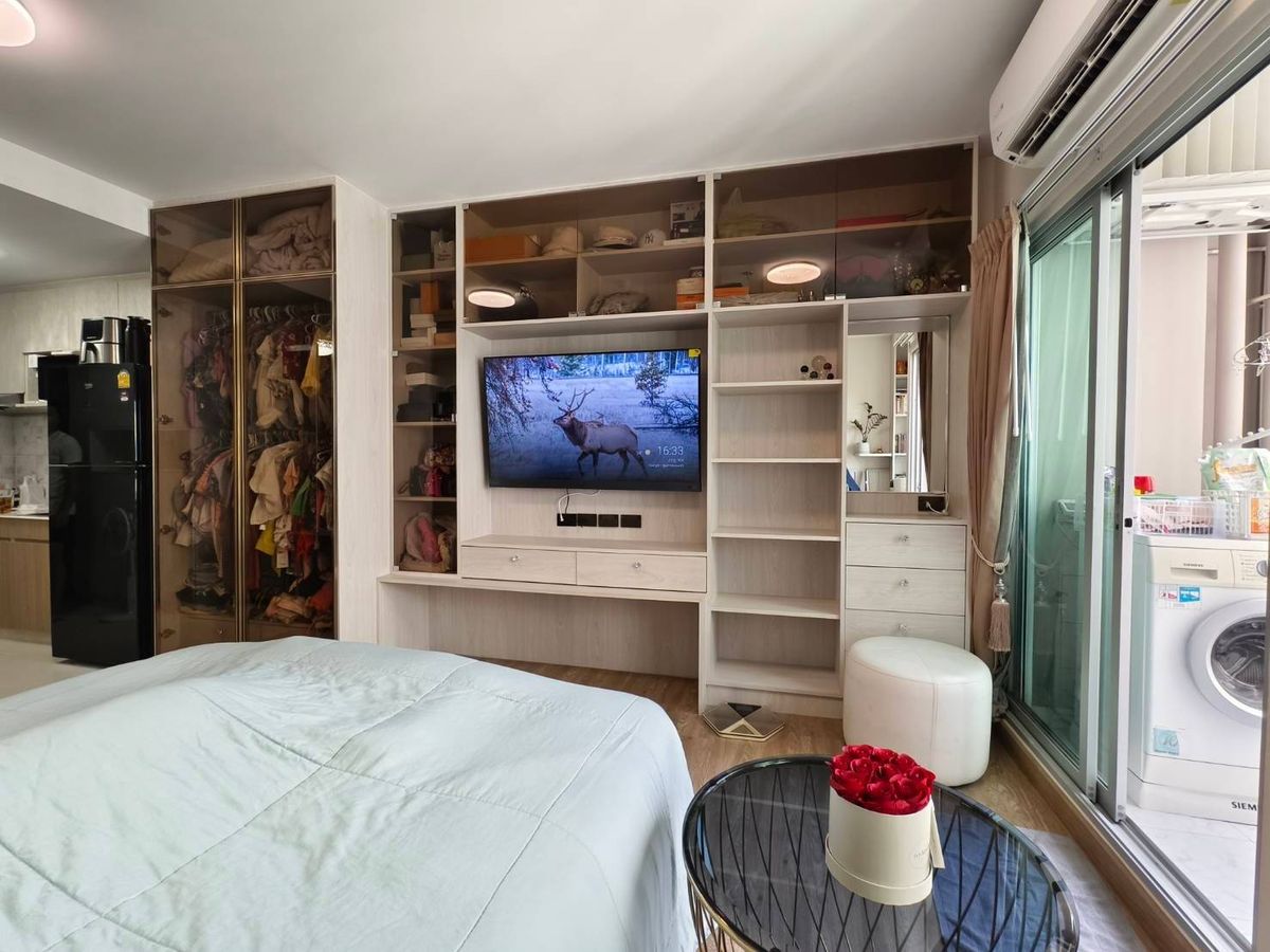 🏙 Supalai Veranda Rama 9 ✨ Beautiful room, good view, ready to go in for sale 2.59, delete ✅ only 14,000 baht/month