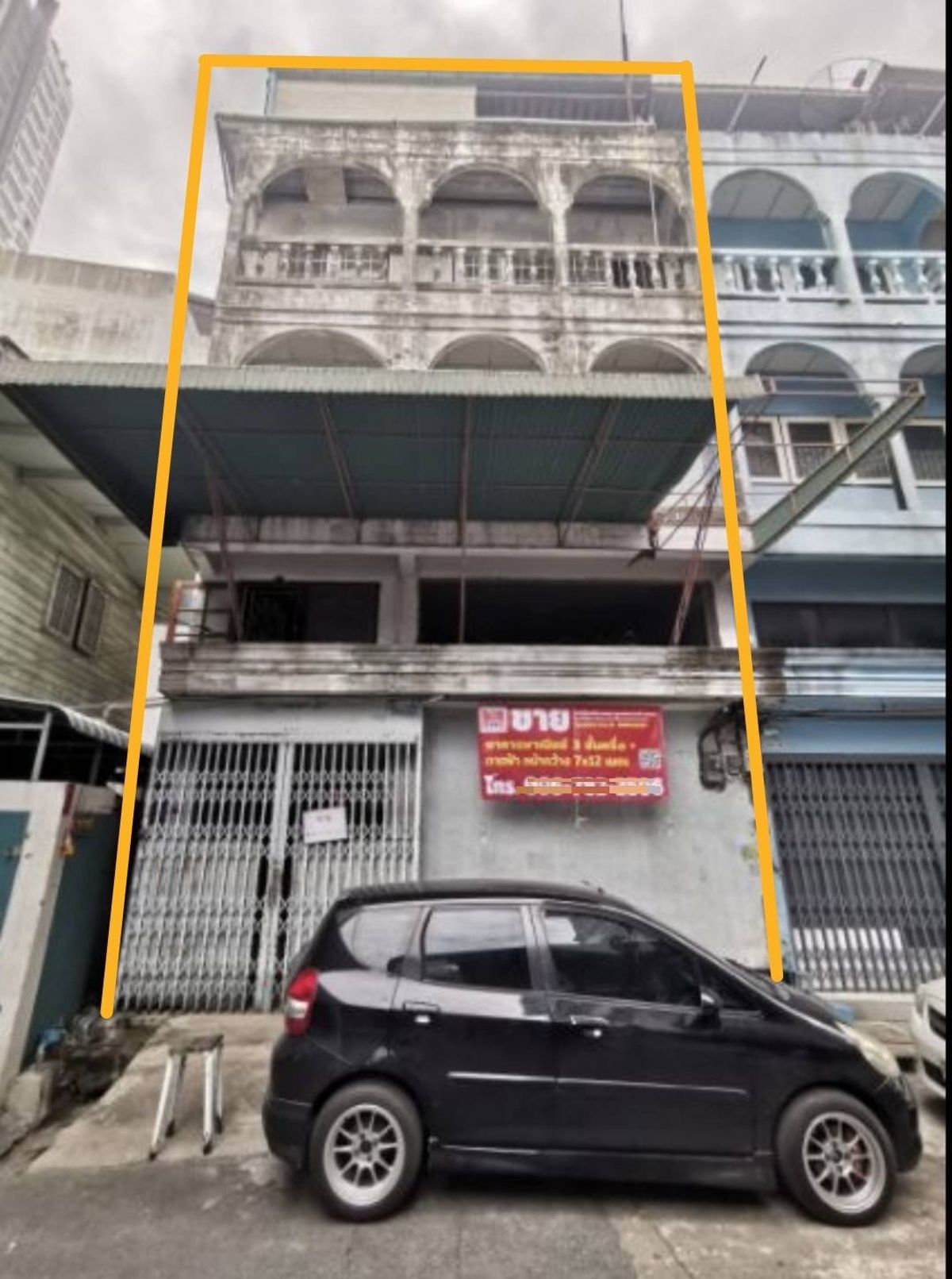 [M6358] อาคารพาณิชย์ กว้าง 7x12 เมตร 3 ชั้นครึ่ง ใกล้ MRT บางโพ เกทเวย์ แอท บางซื่อ ถ.ประชาราษฎร์ สาย 2