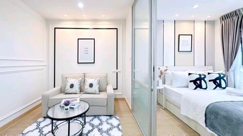 《ฟรีโอน》🥰🥰ฟรีเฟอร์🥰🥰ลุมพินี นวมินทร์ ศรีบูรพา 26 sqm หรูไม่เหมือนใคร