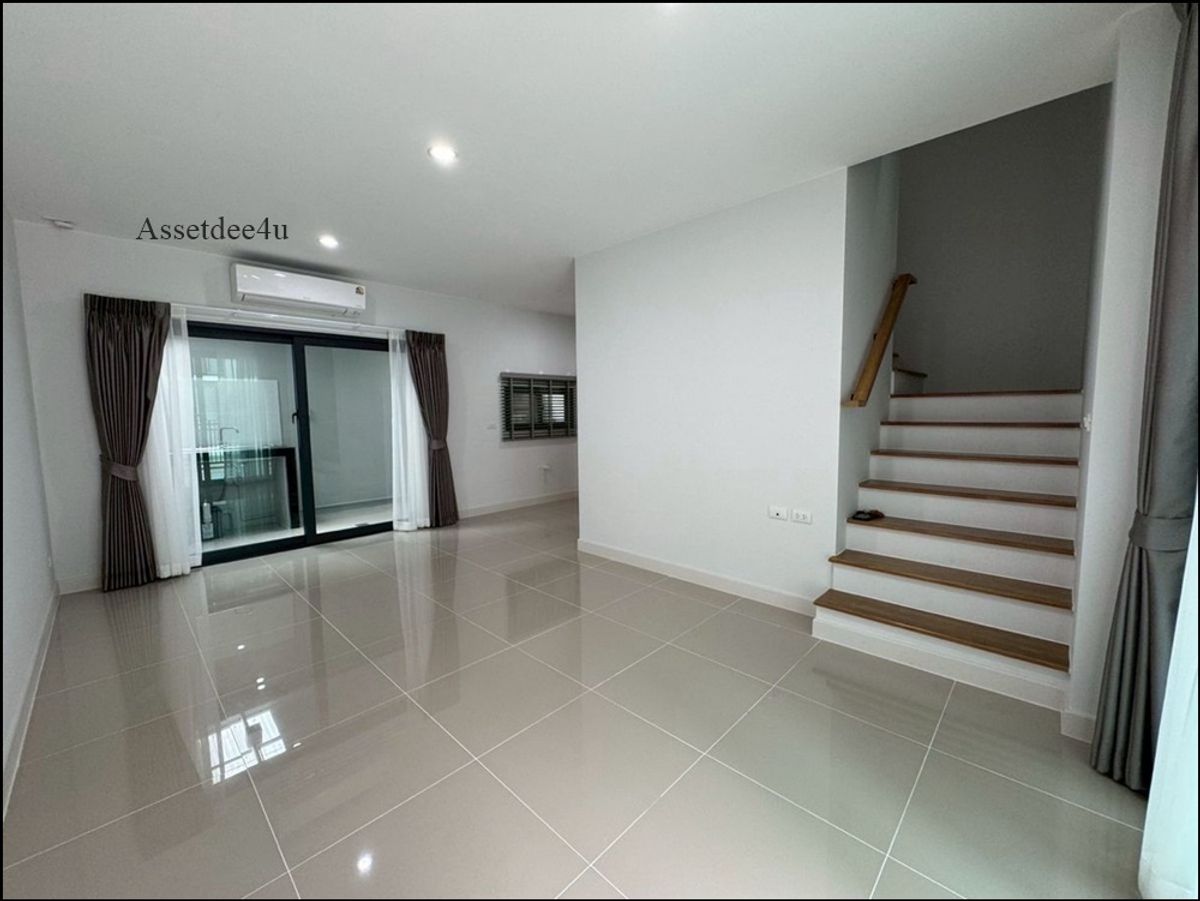 AT610 ให้เช่าทาวน์โฮม 3 ชั้น บ้านกลางเมือง นอร์ธ ราชพฤกษ์ ใกล้MRTสายสีม่วง สถานีบางรักน้อย ท่าอิฐ – รูปที่ 2