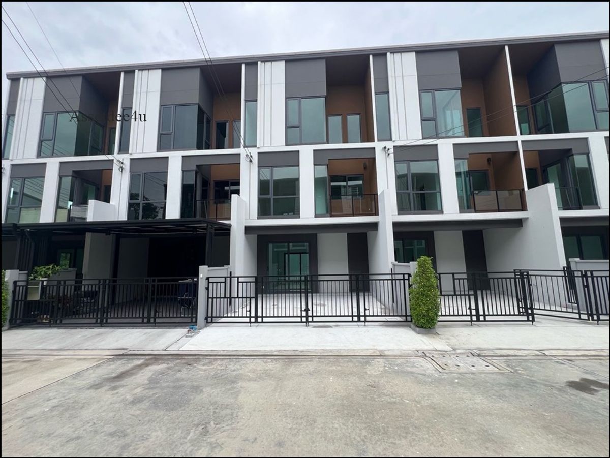 AT606 2 -storey townhome for rent, Pre -Pinklao, Pinklao Furniture, near Central Westwill