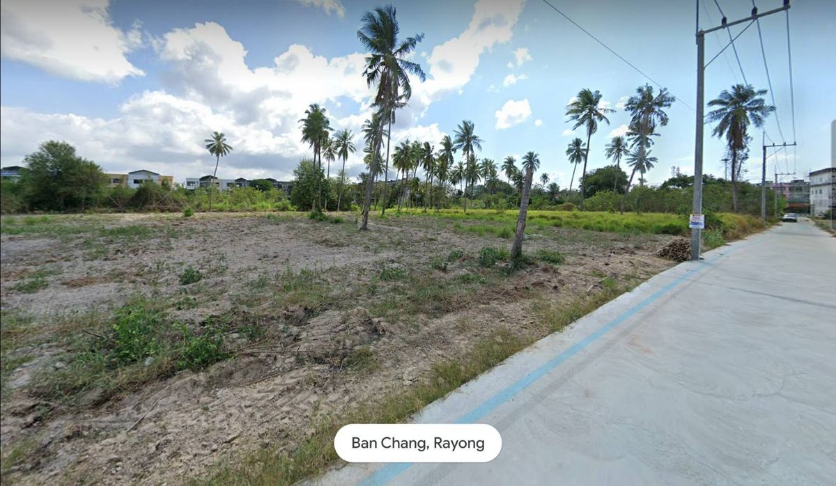 Land for sale in Rayong, Chang, size 61 rai, 19 square wah, next to Suk Wit Road. Near U -Tapao Airport Near the Map Ta Phut Snail, 7,000,000 per rai, total 428,000,000 baht. – รูปที่ 3
