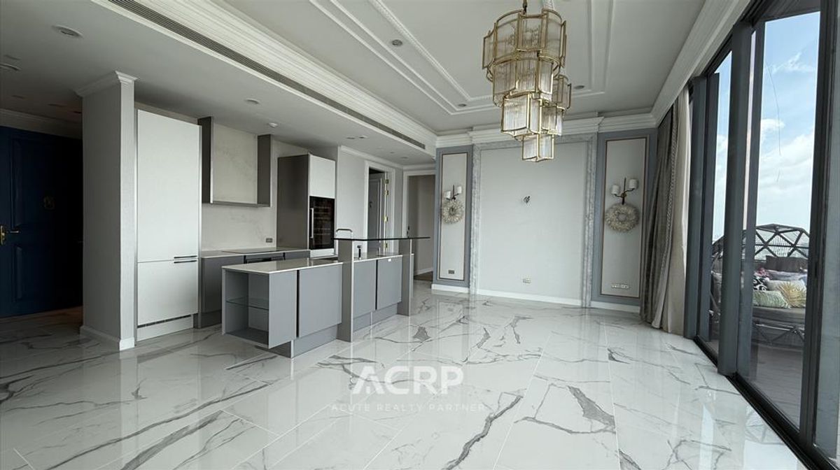 Luxurious condo for sale, 3 bedrooms, Mark Sukhumvit, decorated with BTS Phrom Phong station near Emosfir. – รูปที่ 2