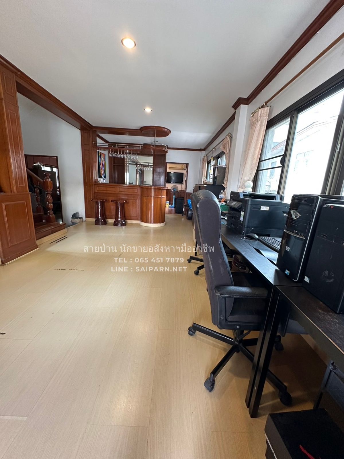 ให้เช่าบ้านเดี่ยว 2 ชั้น ใจกลางรัชดา – พระราม 9 | เดินทางสะดวก ใกล้ MRT สุทธิสาร – รูปที่ 2