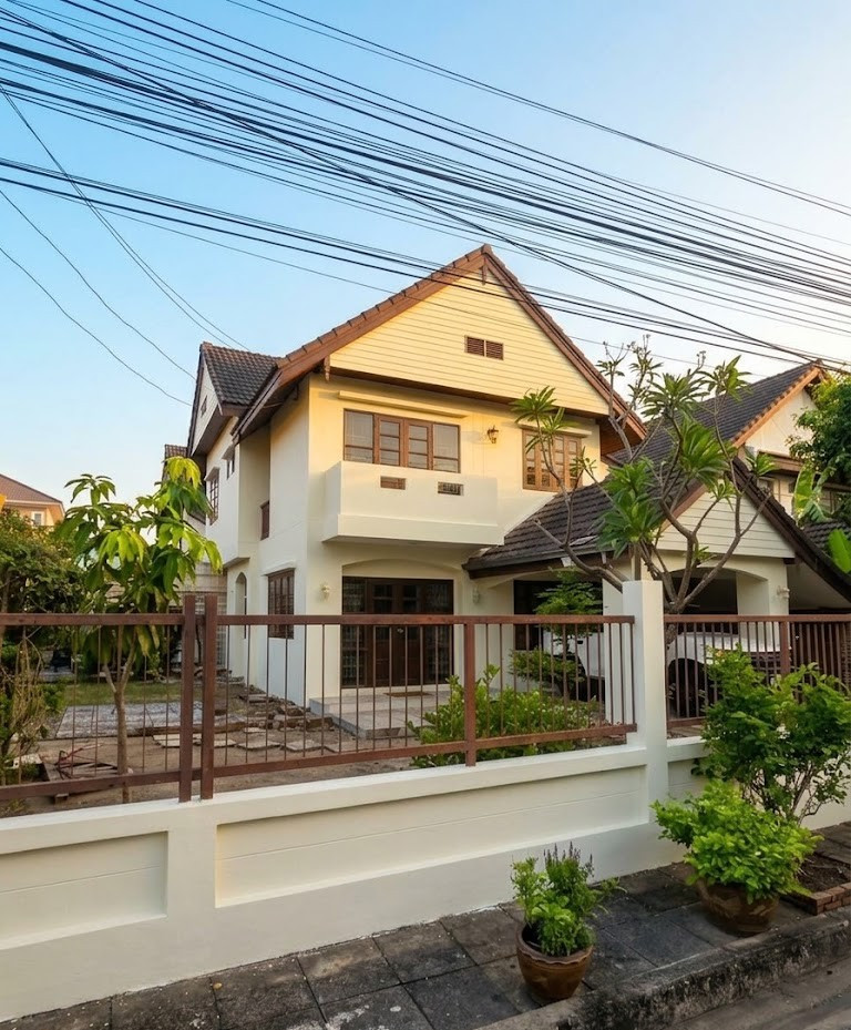 Large house, 75 sq.wa., newly renovated throughout. 3 bedrooms, new electrical system, fresh paint, and all sanitary fixtures replaced. 
