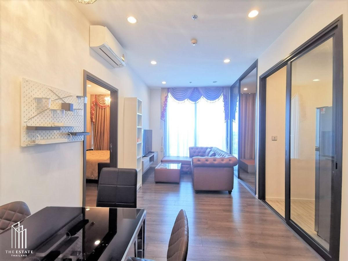 For Sale WhizDom Essence Garden view and green area near BTS Punnawithi 51.6 SQ.M. 2 Bedroom @8MB